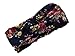 DreamLily Women's Elastic Flower Printed Turban Headwrap Knotted Soft Twisted Headband (11#)