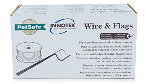 PetSafe Fence Wire and Flag Kit, Includes 50 boundary Flags and 500 ft of Wire, Expand your In-Ground Fence