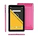 Haehne 9 Inch Tablet PC, Google Android 6.0 Quad Core,800480 Screen, 1.3GHz, Dual Cameras, 1GB RAM 16GB ROM, 3000mAh,Bluetooth, WiFi, Pinkthumb 1