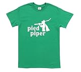 Silicon Valley Pied Piper Adult Green T-Shirt (Adult Large)