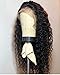 Lucyhairwig Curly Synthetic Lace Front Wig Heat Resistant Fiber #1b Black Hair Lace Front Wig Free Style Synthetic Wigs For Black Women
