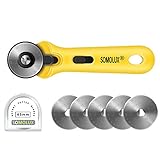 SOMOLUX Rotary Cutter with 45mm 5 Pcs Replace