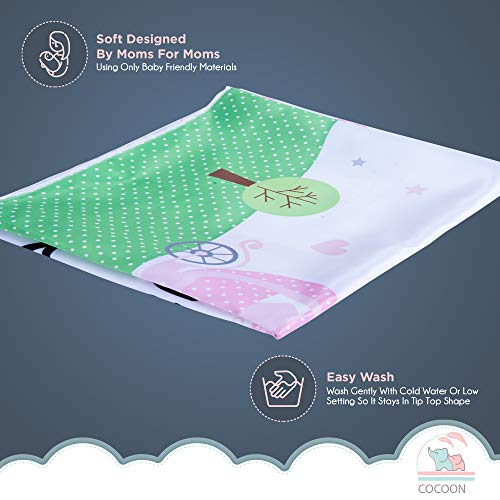 image for Cocoon Kids Princess Baby Monthly Milestone Photo Backdrop for Girls |