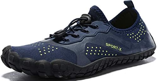 Ebu GoGo Mens Womens Water Shoes Quick Dry Barefoot for Swim Diving Surf Aqua Sports Pool Beach Walking Yoga