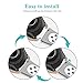 Compatible for Samsung Galaxy Watch 42mm Band/Galaxy Watch Active 40mm Bands,YiJYi 34mm Silicone Strap Sports Replacement Wristband for Women Men