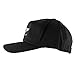 Morehats Bentley Soft Baseball Cap Adjustable Hat with Faux Fur Ear Warmer Inside - Black