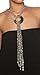 HinsonGayle 'Cleopatra' 6-Strand Silver Gray Cultured Freshwater Pearl & Shell Lariat Y Necklace-35 in Length