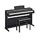 Yamaha YDP163B Arius Series Console Digital Piano with Bench, Black Walnut