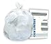 Jaguar Plastics RH2424L 8-10 Gallon 24-Inch by 24-Inch 6-Mic Natural HDPE Can Liner (Case of 1000)