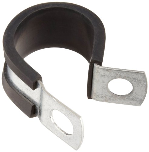 KMC StampingsCOL Series Steel Loop Hose Clamp, Rubber Cushioned, 2" Clamp ID, 1/2" Band Width, 3/64"Band Thickness, Pack Of 10