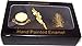 Holy Land Market Ark of The Covenant Replica - Aaron Rod, Manna Vessel & Tablets, Brass, 2 Inches