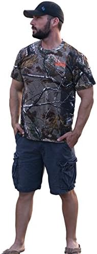 Country Shore Signature Series Camo Short Sleeve Tee - Large