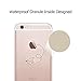 Unov Case Compaitble with iPhone 6s iPhone 6 Case Clear with Design Embossed Pattern Soft TPU Bumper Shock Absorption Slim Protective 4.7 inch (Death Hallows)