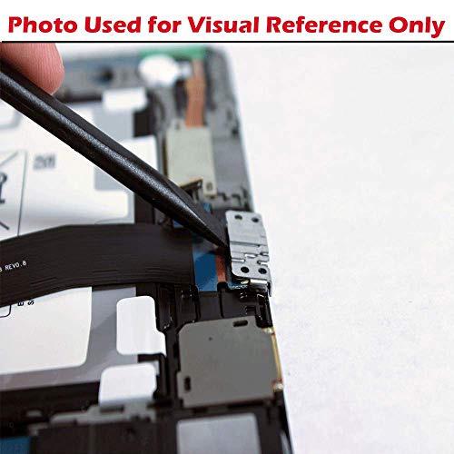 OmniRepairs Charging Dock USB Port Flex Cable Replacement with SD Card Reader Compatible for Samsung Galaxy Tab S (10.5 inch) Model (T800, T801, T805, T807) with Repair Toolkit - Thumbnail 7