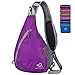 Waterfly Sling Chest Backpacks Bags Crossbody Shoulder Triangle Packs Daypacks for Hiking