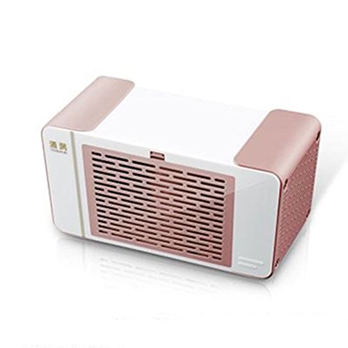 TY&WJ Mini Portable USB Air Conditioner Fan and Table lamp Air Cooler for Office Dorm Nightstand Air Conditioner Cooling Fan -Rose Gold 11x10x9cm(4x4x4inch)