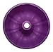 Bundt Cake Pan, Fluted, Full Size, 9.5 Inch Diameter 10 Cup, 100% Food Grade Premium Nonstick Silicone Bakeware by Happy Cook