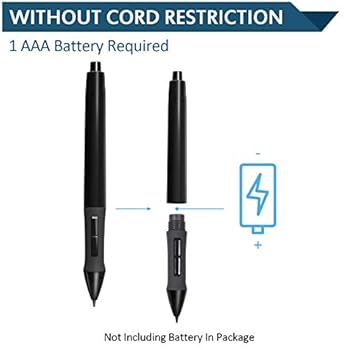Huion P68 Battery Digital Pen Digital Pen Stylus 2048 Pressure Sensitivity Stylus Pen For Professional Wireless Graphic Drawing Tablet Black Amazon Sg Electronics