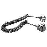 Neewer 4.9 feet/1.5 m TTL Off Camera Flash Speedlite Cord for Nikon D3000,D3100,D3200,D3300,D5000,D5100,D5200,D5300,D5500, D7000,D7200,D7100,D90,D600,D800,D800E DSLR Cameras
