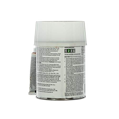 Bondo BondoHair Long Strand Fiberglass Reinforced Filler, 00762, 1 Quart Pricepulse