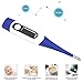Digital Medical Thermometer - JUNING Fast Oral Temperature 16 Seconds Reading Easy Accurate and Rectal Thermometer for Children and Adults with Fever Indicator