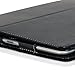 Snugg iPad 3 (2012) & 4 (2012) Leather Case, Flip Stand Cover for Apple iPad 3 & 4 - Black