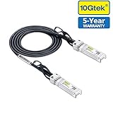 10G SFP+ DAC Cable - 10GBASE-CU Passive Direct Attach Copper Twinax SFP Cable for Cisco SFP-H10GB-CU0.5M, Ubiquiti, D-link, Supermicro, Netgear, Mikrotik, Open Switch Devices, 0.5m