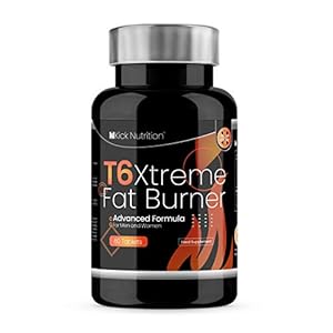 Extreme-T6-High-Strength-Fat-Burners-Weight-Management-for-Men-Women-Massive-2-Months-Supplement-Supply-VegetarianGluten-Free-UK-GMP-Certified Xtreme T6 Powerful Fat Burners - Weight Loss - Keto Diet - Metabolism Booster / 120 Weight Management Supplements Pills…