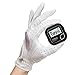 GOLFBUDDY Voice 2 Talking GPS Rangefinder (Bundle), Long Lasting Battery Golf Distance Range Finder & Silicon Strap Wristband, Easy-to-use Golf Navigation for Hat (Black Voice 2 + White Wristband)
