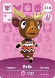 Erik - Nintendo Animal Crossing Happy Home Designer Series 4 Amiibo Card - 334