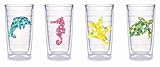 Tervis 16 oz. 4-pc. Mosaic Sea Life Tumbler Set