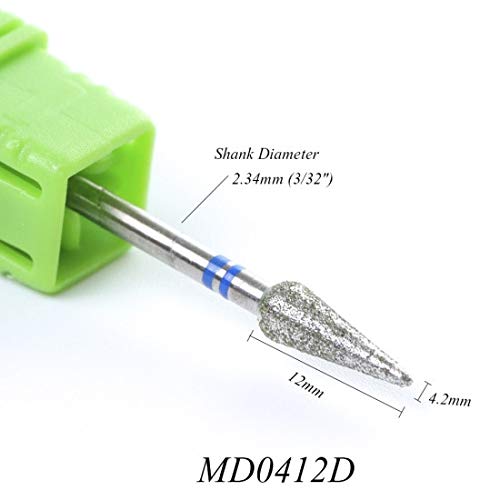 Nail Drill Bits - 28 Type Electric Nail Drill Manicure Files Nail Art Gel Polish Remove Rubber Ceramic Diamond Mills Cuticle Cutter Bit Ch065/056