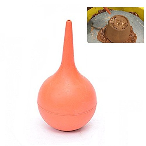 COMIART Silicone Glazing Ball, Lightweight Precision Under Glaze Applicator Set, Clay Sculpture & Ceramic Pottery Art Glaze Painting Design Tools
