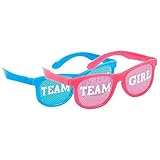 Amscam 250555 Party Supplies, Small, Blue/Pink
