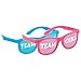 Amscam 250555 Party Supplies, Small, Blue/Pink