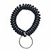 MMF Industries Flexible, Expandable Wrist Coil Key Holder, Black, Each (201450004)