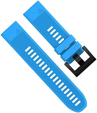 For Garmin Quatix 5 - Silicone Smart Watch Band Wrist Strap - Blue price in  UAE | Amazon UAE | kanbkam