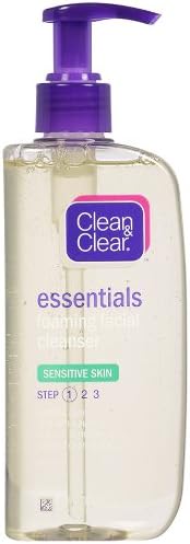 essentials foaming facial cleanser