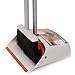Dust Pan and Broom Combo Set/Standing Upright Dustpan with 40