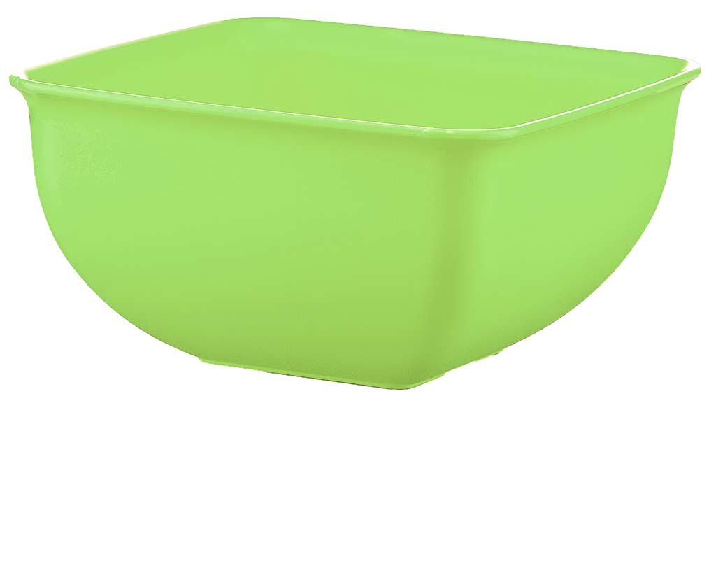 Maya Professional Tools 031260 V Square Bowl Mini, 0.5 Litres, Green