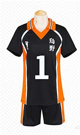 Liphin Haikyuu!! Mens Karasuno High School Cosplay Costume Jerseys