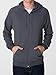 American Apparel 5497 Men's Unisex California Fleece Zip Hoodie Black XL