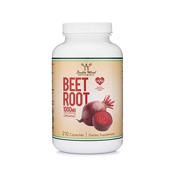 Beet Root Powder Capsules and Vegan) (210 Count, 1,000mg Per