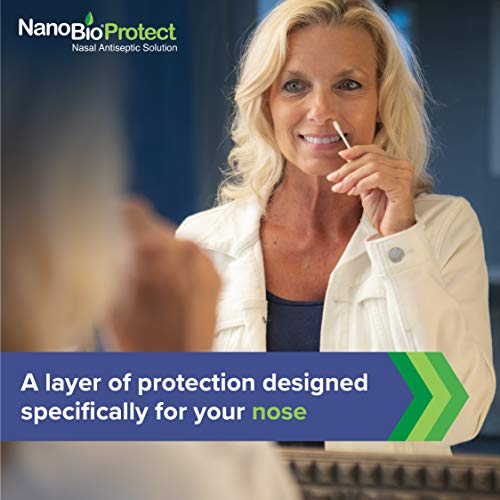 NanoBio Protect Nasal Antiseptic Solution 36 Pack Kills 99.99 of