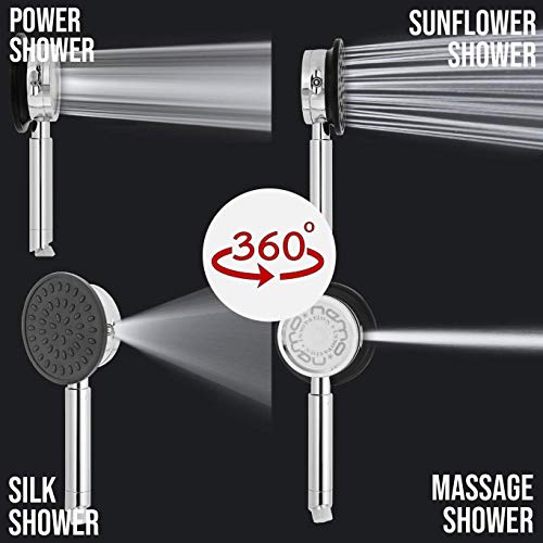 Nemo Innovation Smart FourWay Healing Shower Head Set Best High