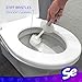 Toilet Brush Holder – Toilet Bowl Brush Set - Commercial Toilet Brush Set - Portable Toilet Bowl Brush Holder - Plastic Toilet Brush - Toilet Cleaner Brush – Toilet Bowl Brush Stand