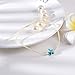 Tarsus Hand-Woven Surfer Layerable Starfish Beaded Ankle Bracelets for Women Teen Girls 3 Anklets Set