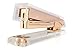 Sexy Staple Gold Stapler for Modern Office Space with Top Modern, Sheet Stapling Capacity with Staples, Set of 20