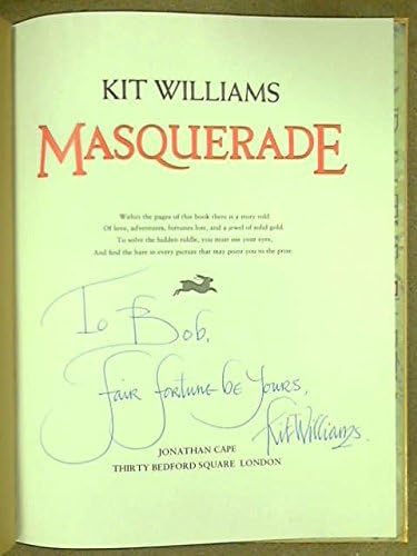 Masquerade: Kit Williams: 9780224029377: Amazon.com: Books