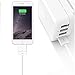 Akwor rgy-shdjhjj Lightning 8 Pin to 30 Pin Charging Cable Adapter Converter for iPhone 7, 7 Plus, 6S, 6S Plug, 5S, 5C, iPad - White (4-5)